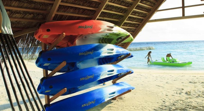 Outrigger Maldives Maafushivaru Resort