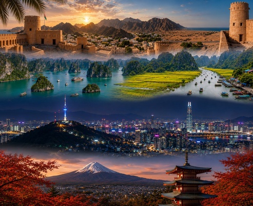 От Омана до Японии: рекламные туры Corona Travel